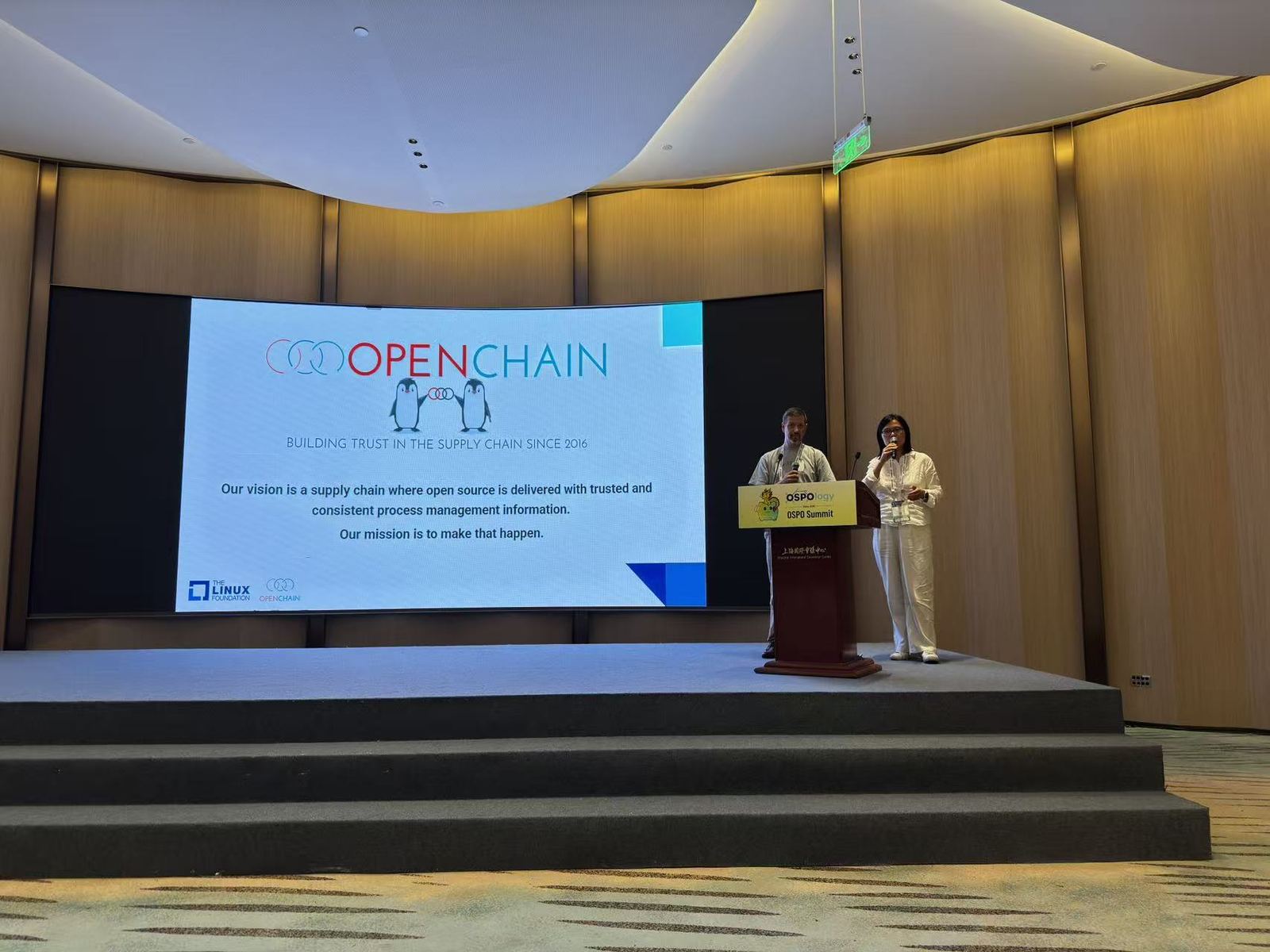 OpenChain and supply-chain trust