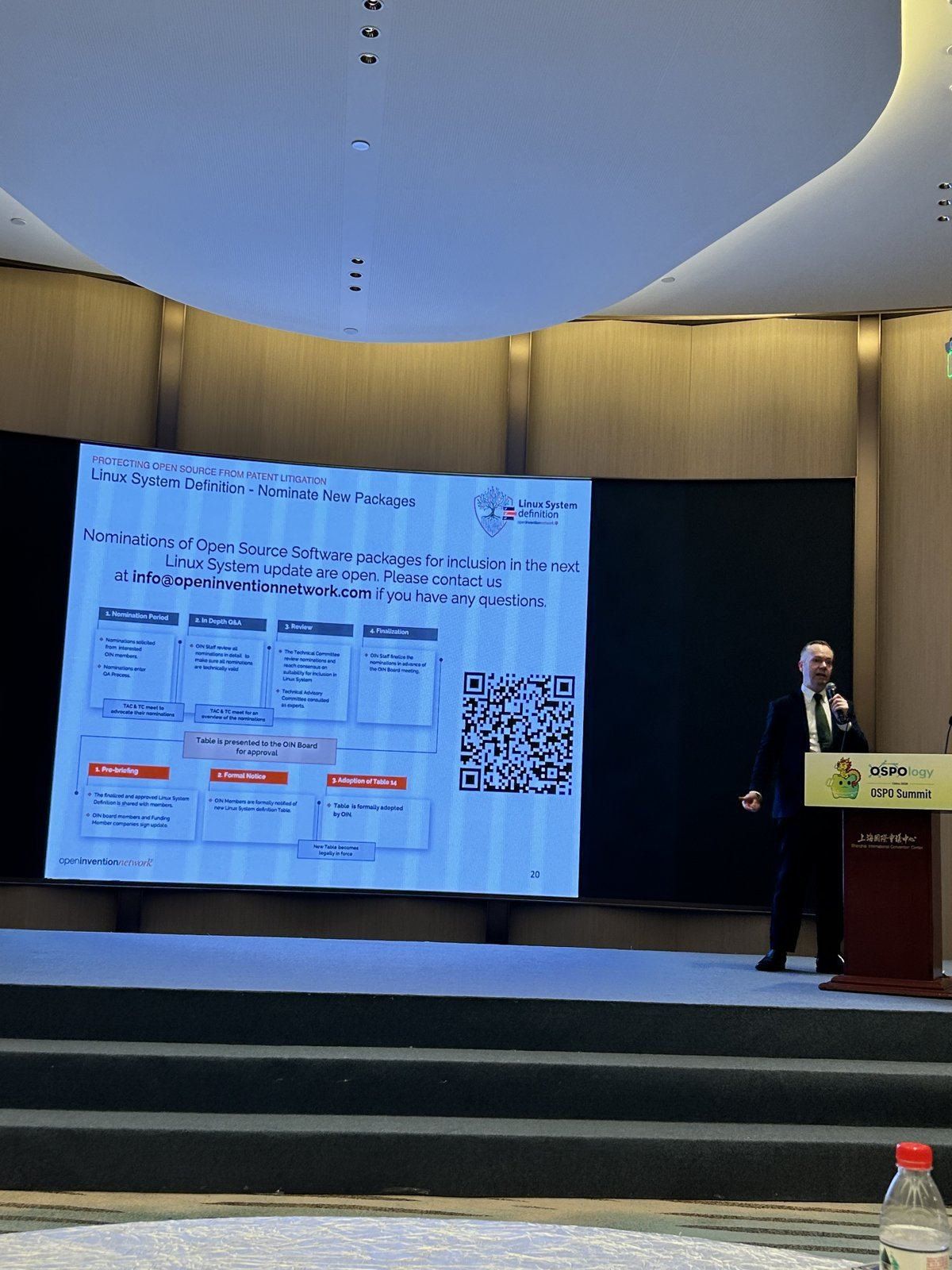 Patent cooperation session