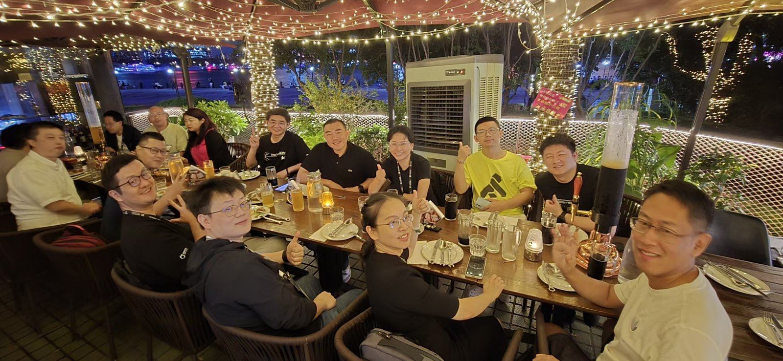 Community conversations over dinner